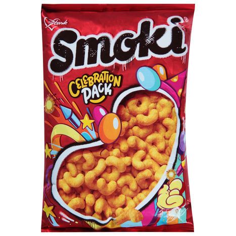 Stark Corn Snack, Extruded, Celebration Pack - 1.76 Ounces