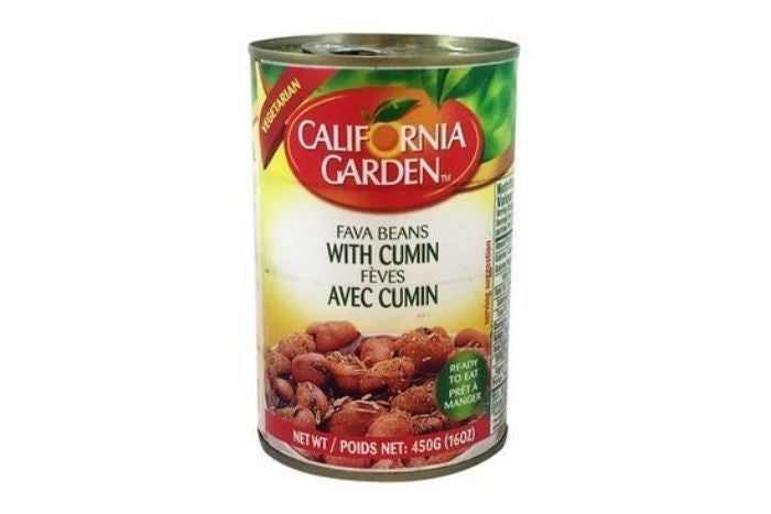California Garden Fava Beans with Cumin - 400 Grams