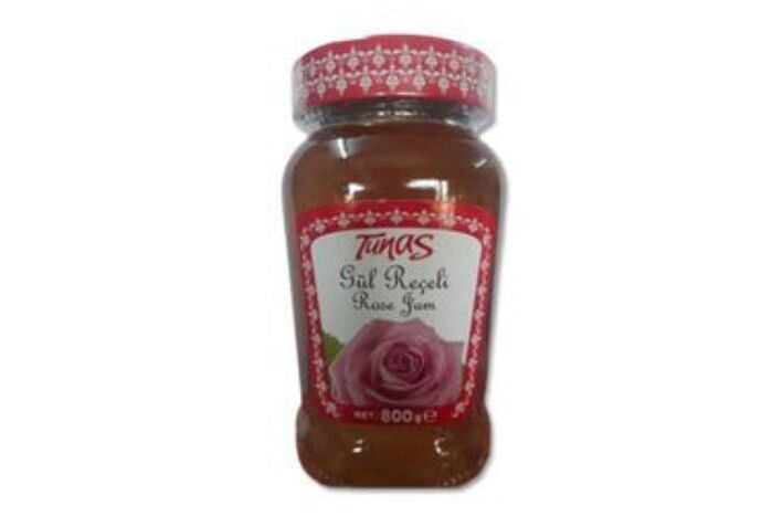 Tunas Rose Preserve Glass Jam - 800 Grams