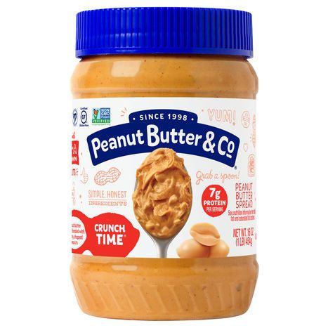 Peanut Butter & Co. Peanut Butter Spread, Crunch Time - 16 Ounces