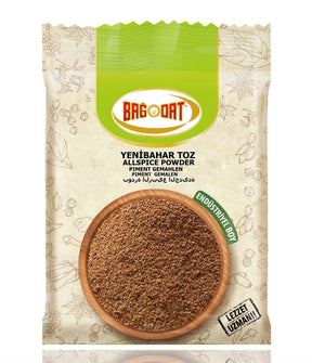Bağdat Yenibahar Toz ground allspice, 250 g pack, front view