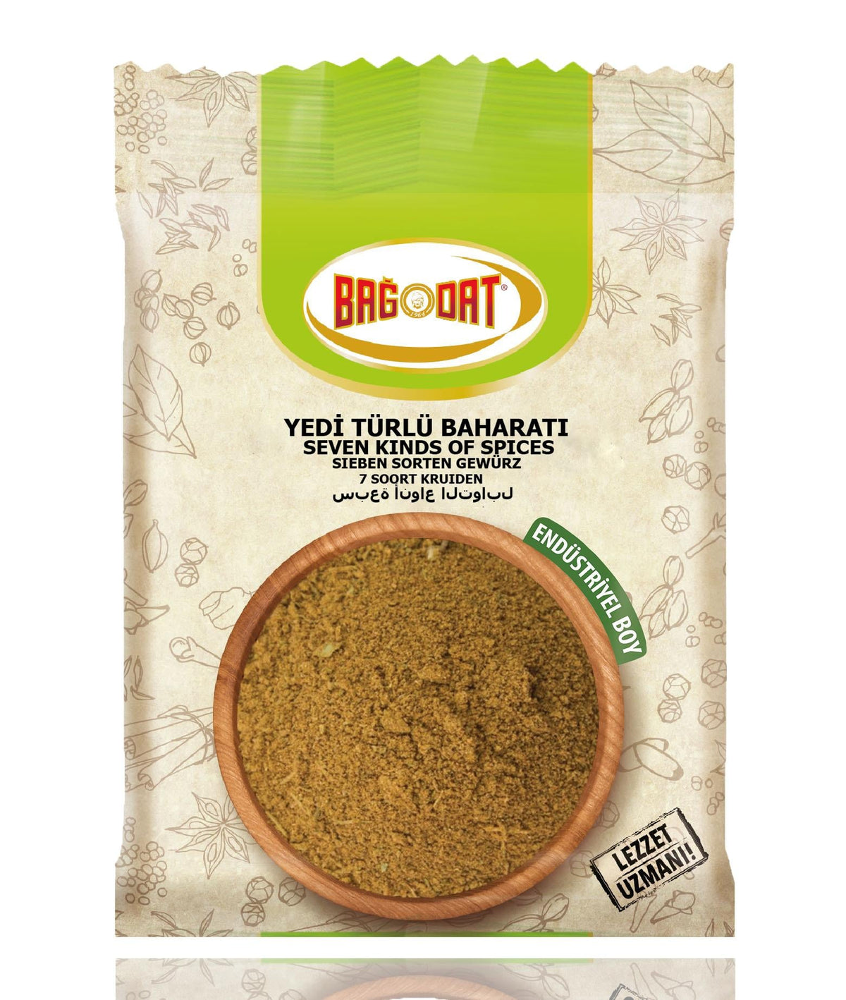 Professional Middle Eastern Seven Spice Blend - 1 kg
