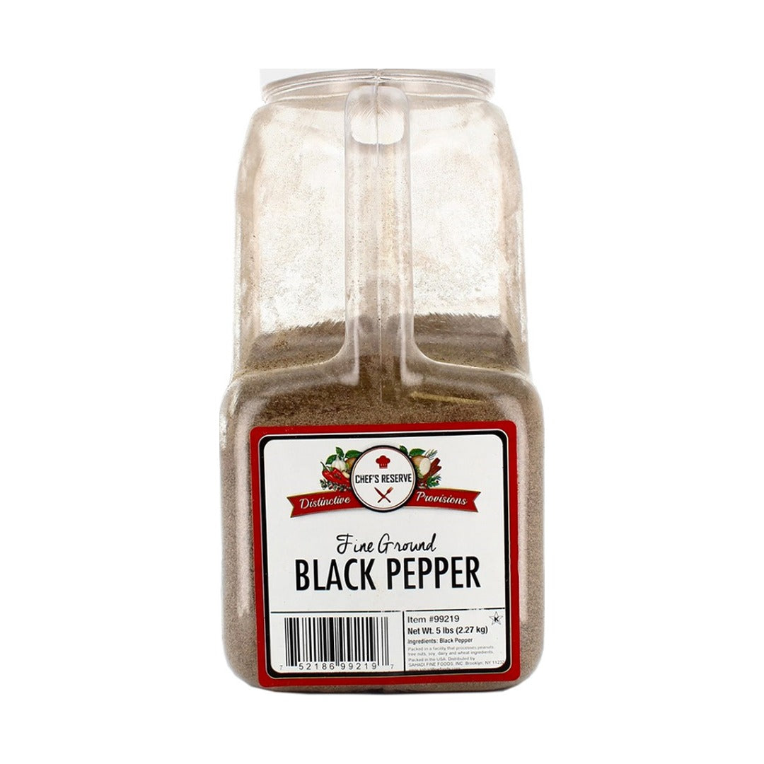 Fine Black Pepper 2.27 kg - front of pack