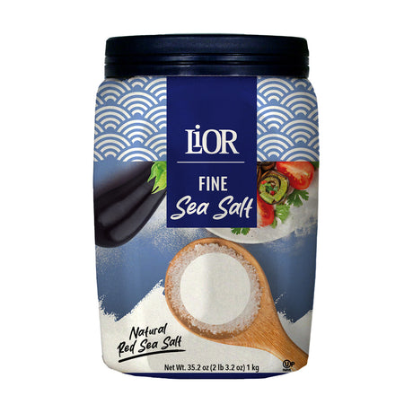 LiOR Fine sea salt, chef's jar