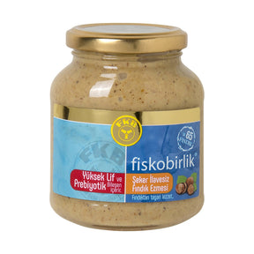 Fiskobirlik Hazelnut Paste No Sugar Added 300 g - front of pack