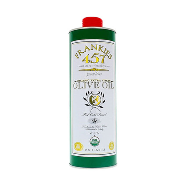 Frankie's Organic Extra Virgin Olive Oil 1 L - front of pack
