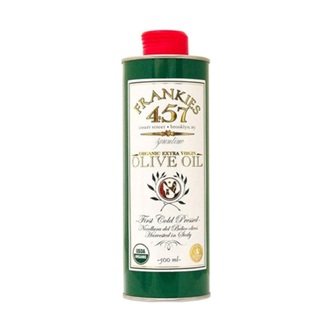 Frankie's Organic Extra Virgin Olive Oil 500 ml - front of pack