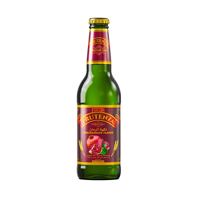 Frutenza Pomegranate Flavored Malt Drink 340 ml - front of pack