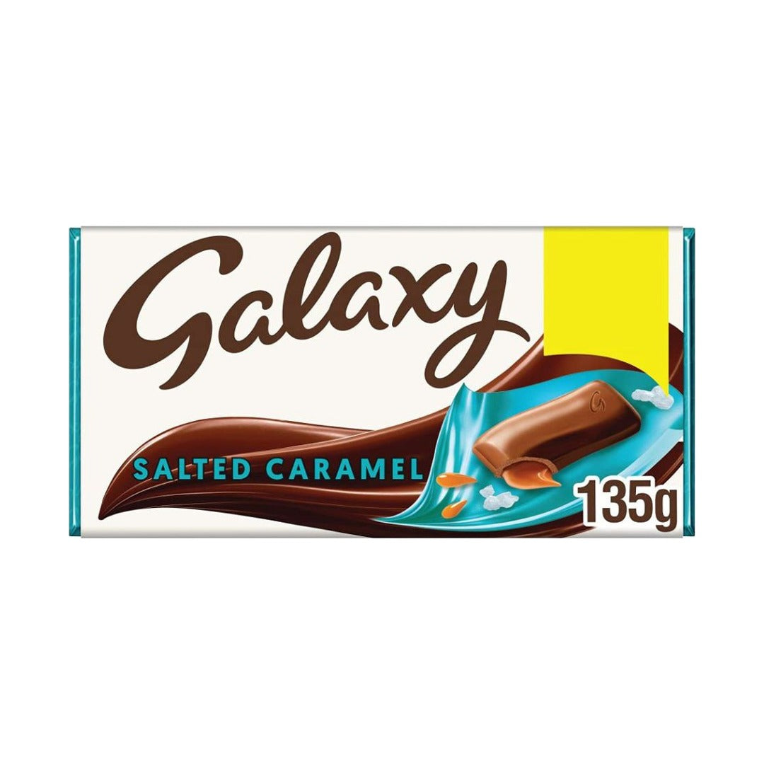 Galaxy Salted Caramel Chocolate Bar 135 g