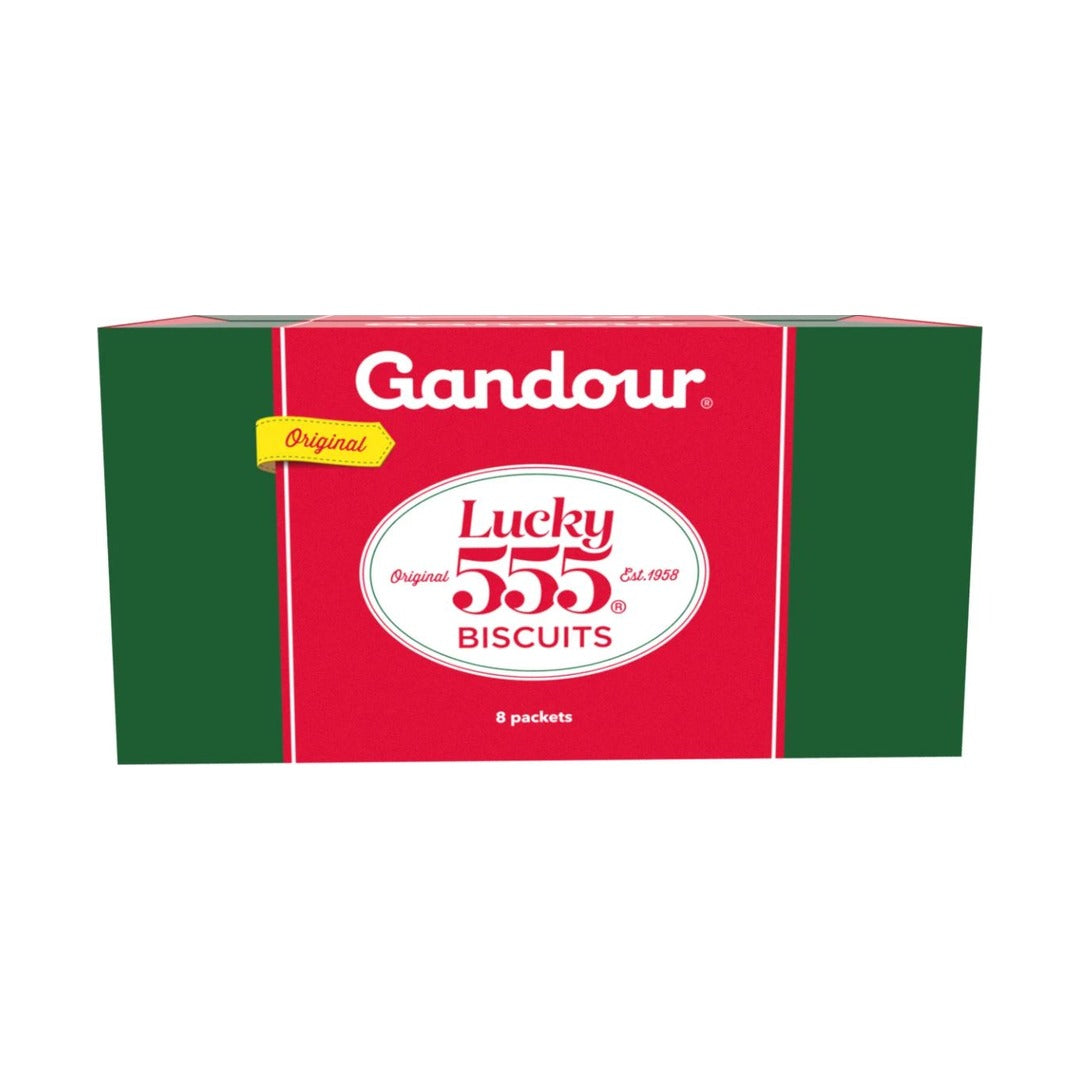 Gandour 555 Lucky Plain Cookies 568 g - front of pack