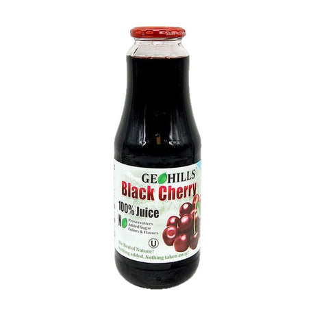 Geohills 100% Black Cherry Juice, 33.8 oz