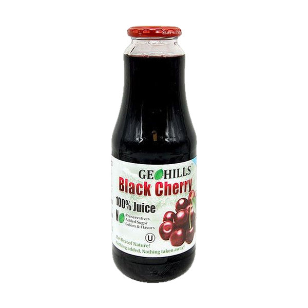 Geohills 100% Black Cherry Juice, 33.8 oz