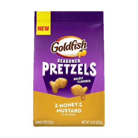 Goldfish Seasoned Baked Honey Mustard Flavored Pretzels, 8 oz