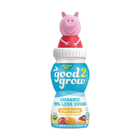 good2grow Organic No Sugar Added Fruit Fusion Juice Beverage, 6 fl oz
