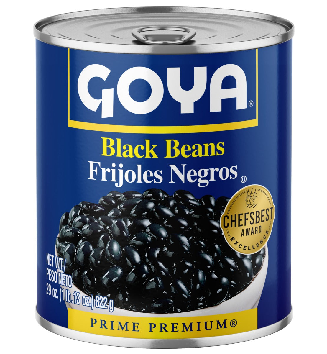 Goya Prime Premium Black Beans, 29 oz can