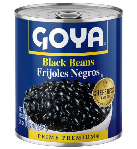 Goya Prime Premium Black Beans, 29 oz can