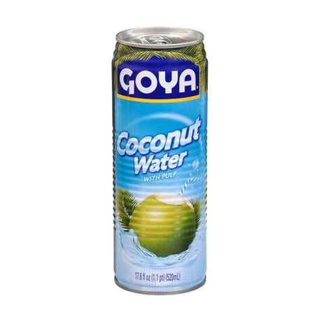 Goya Coconut Water, with Pulp, 17.6 fl oz