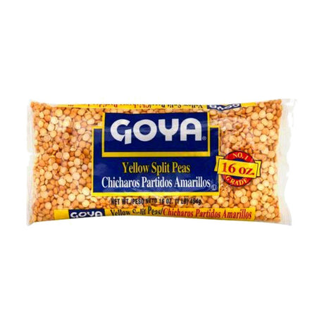 Goya Split Peas, Yellow, 16 oz