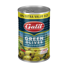 Galil Large pitted green olives, 24 oz