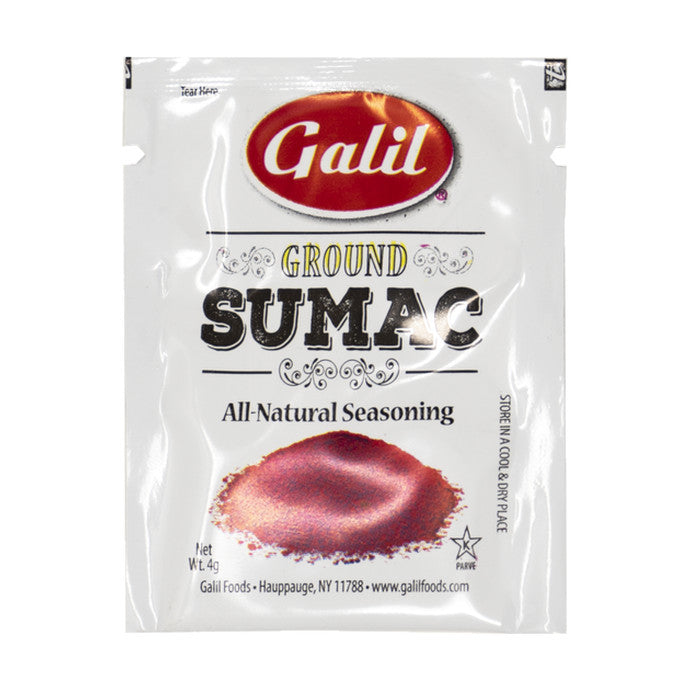 Ground Sumac Individually Wrapped Galil Packets, 4 g