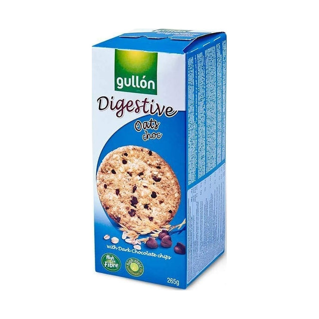 Gullón Digestive Oats and Chocolate 265 g - front of pack
