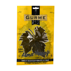 Gurme212 grape leaves in brine for dolma, 16 oz (454 g)