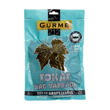 Gurme212 Tokat Grape Leaves Pouch, The Famous Thin Leaf, 16 oz / 454 g