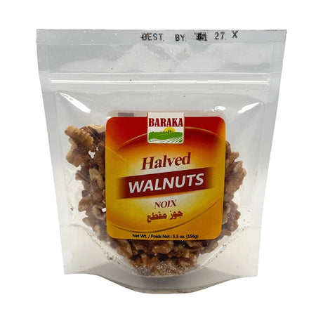 Baraka Halved Walnuts 156 g - front of pack