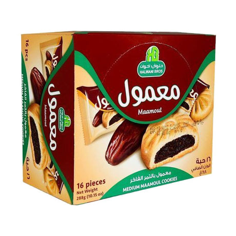 Halwani Medium Maamoul, 16 Pieces