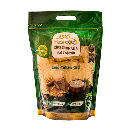 Haşıroğlu Cips Tarhana Bol Yoğurtlu, yogurt tarhana chips, 450 g resealable bag