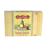 Hazer Baba Assorted Wooden Turkish Delight 227 g - front of pack