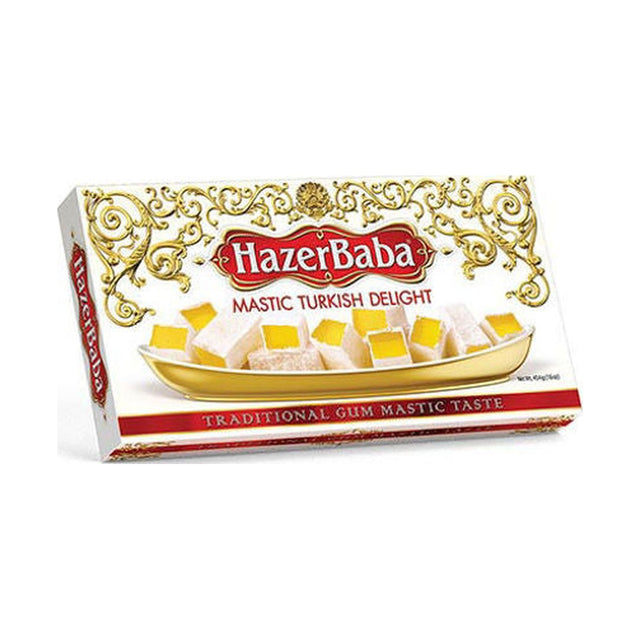 Hazer Baba Mastic Turkish Delight 454 g - front of pack