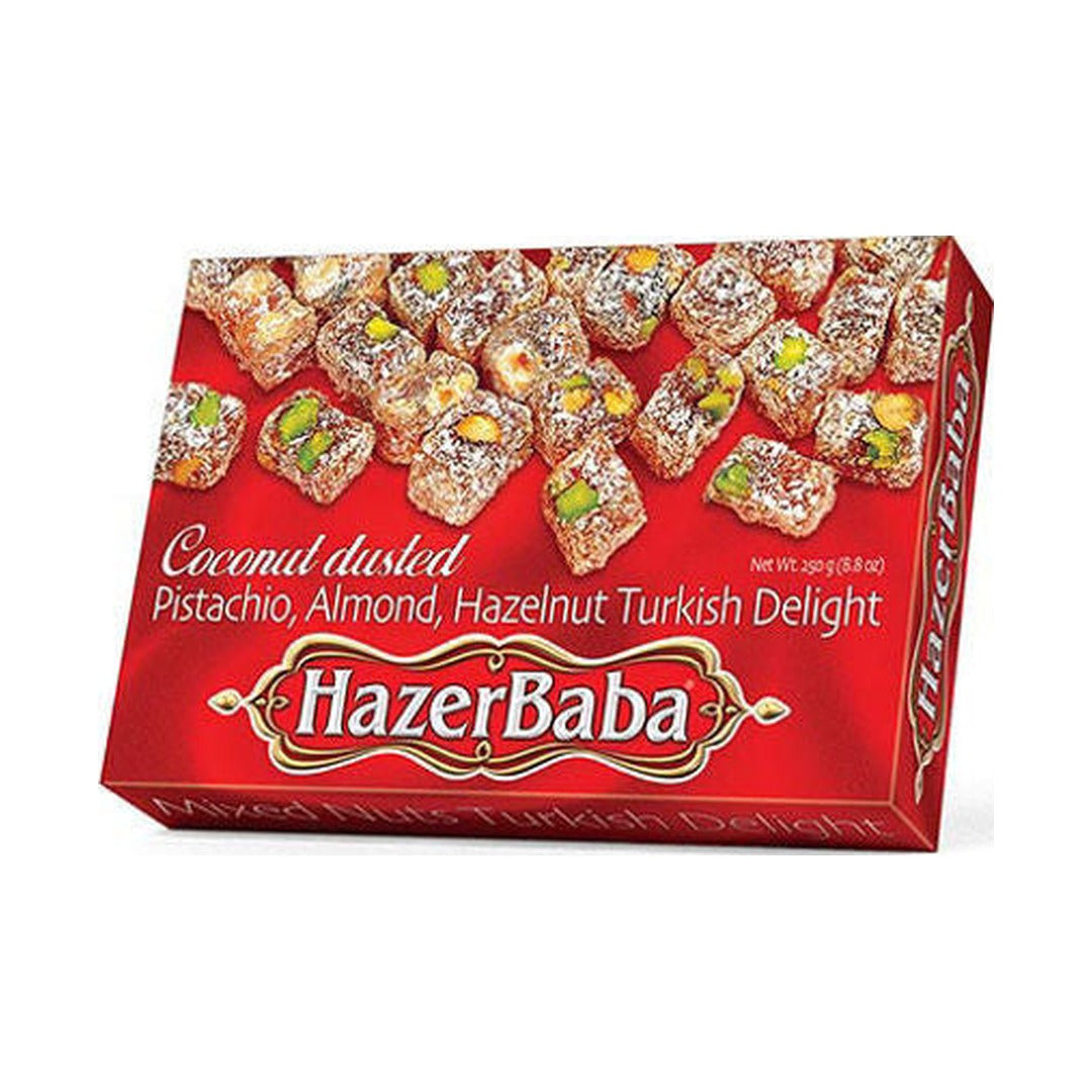 Hazer Baba Mixed Nuts Coconut 250 g - front of pack