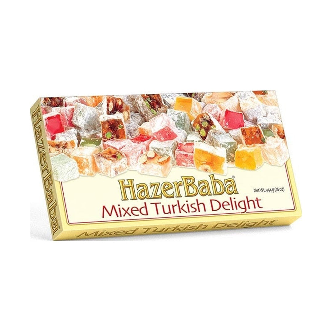 Hazer Baba Mixed Turkish Delight 454 g - front of pack