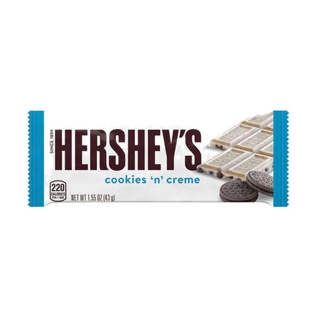 Hershey's Cookies 'N' Creme Bar, 1.55 oz