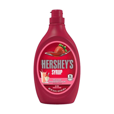 Hershey's Fat Free Delicious Strawberry Flavor Syrup, 22 oz