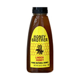 Honey Brother Linden Honey 454 g - front of pack