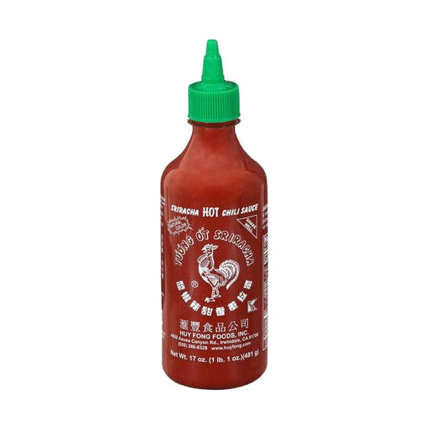 Huy Fong Chili Sauce, Hot, Sriracha, 17 oz