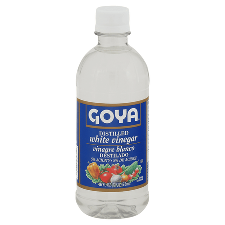 Goya Distilled White Vinegar, 16 fl oz bottle, front view