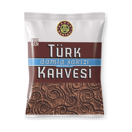 Kahve Dunyasi Mastic Gum Turkish Coffee, 100 g bag