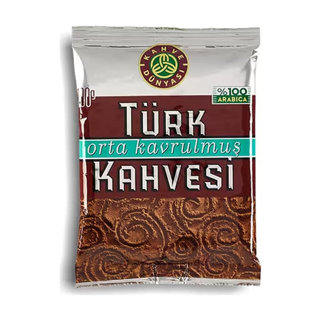 Kahve Dunyasi medium roast Turkish coffee, 100 g pack