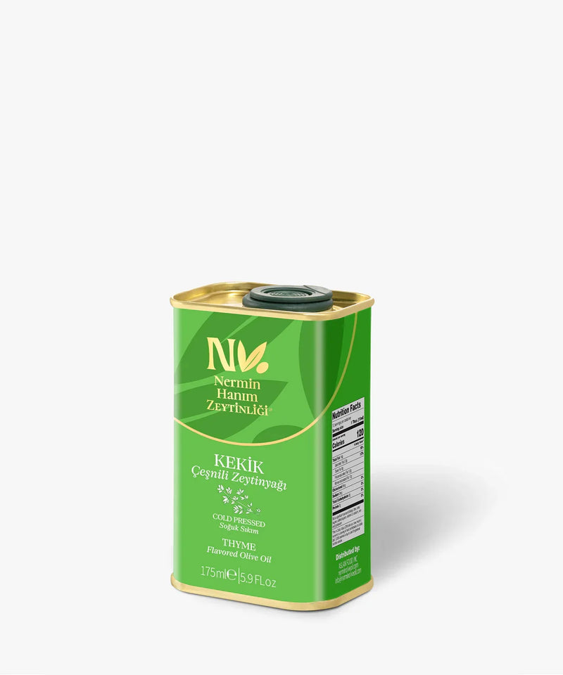 Premium Thyme Infused Extra Virgin Olive Oil - Nermin Hanim 5.9 FL OZ (175ML)
