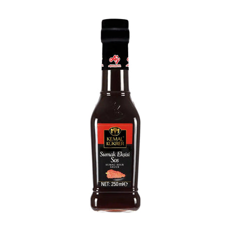 Kemal Kukrer Sumak Eksisi Sos (sumac sour sauce), 250 ml bottle