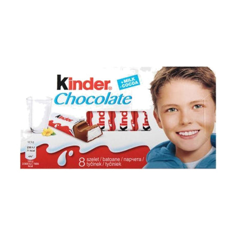 Kinder Chocolate Bars, 100 g