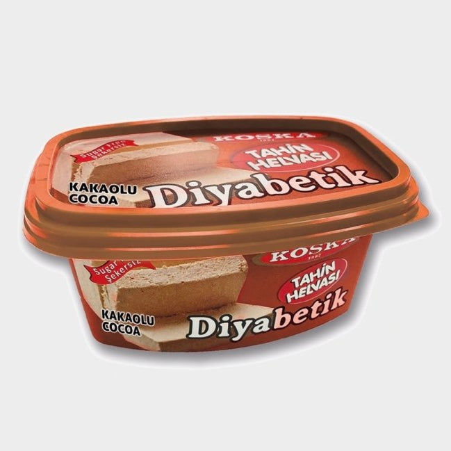 Koksa | Diabetic Tahini Halva with Cocoa