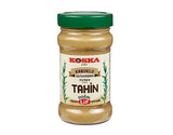 Koska Kabuklu Susamdan Esmer Tahin dark tahini, 300 g glass jar
