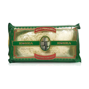Koska Rulo Pişmaniye floss halva, 250 g clear pack with green band