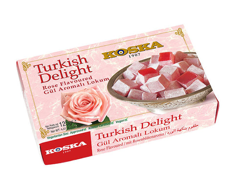 Koska Turkish Delight Rose Flavors 125Gr - front of pack