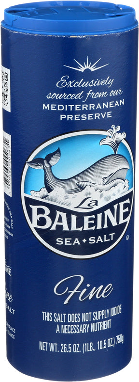 La Baleine Sea Salt, Fine - 26.5 oz - front of pack