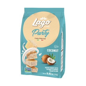 Lago Party Wafers - Coconut 250 g - front of pack